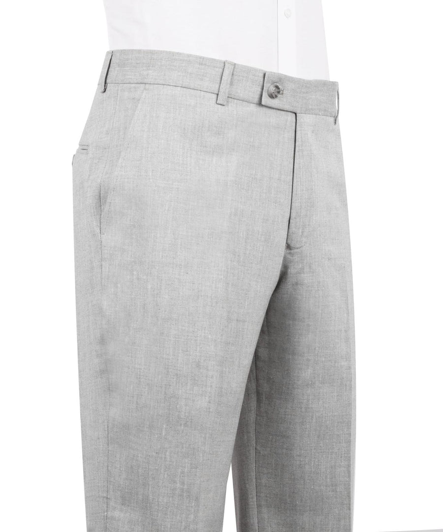 Grey linen 3P suit