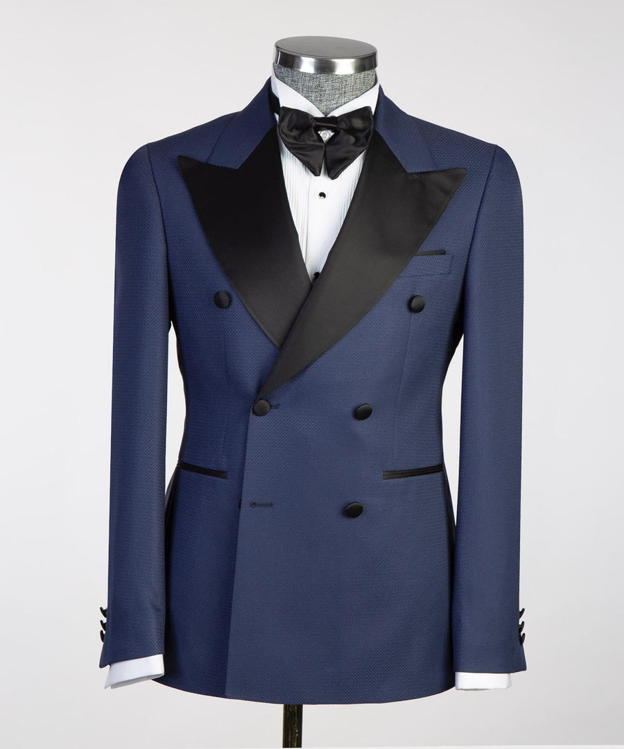 Paris  blue black classic tuxedo