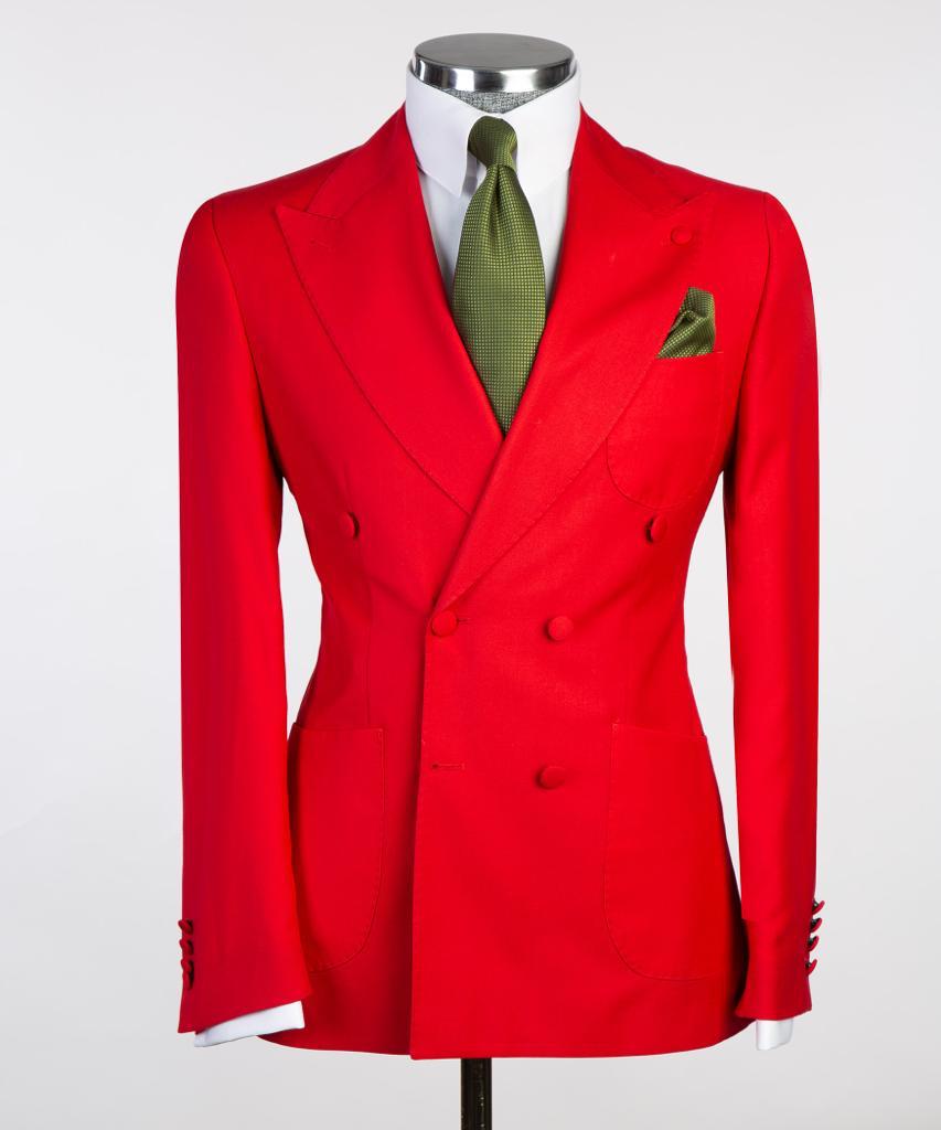 Red birkin Db Suit