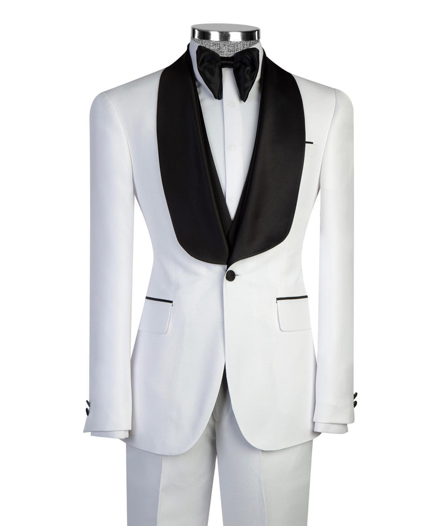 White Aston Tuxedo