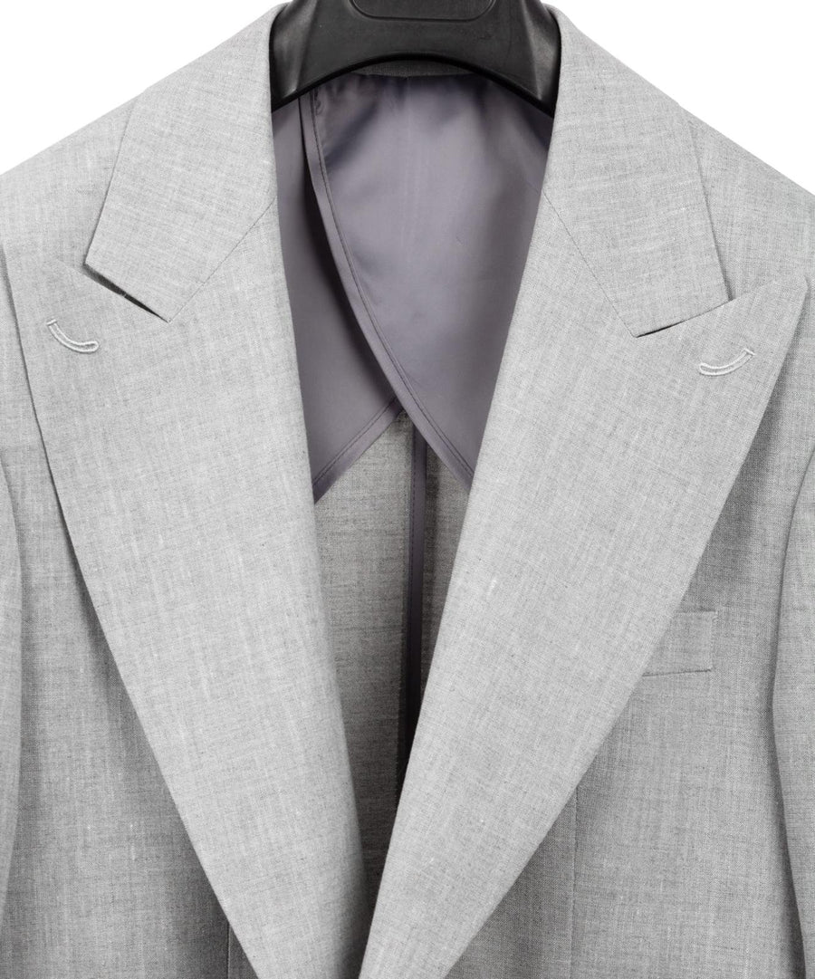 Grey linen 3P suit