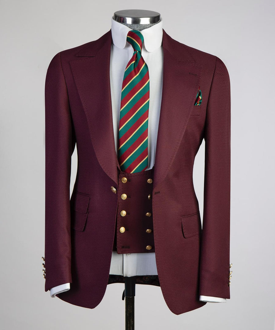 Wine campin 3P suit