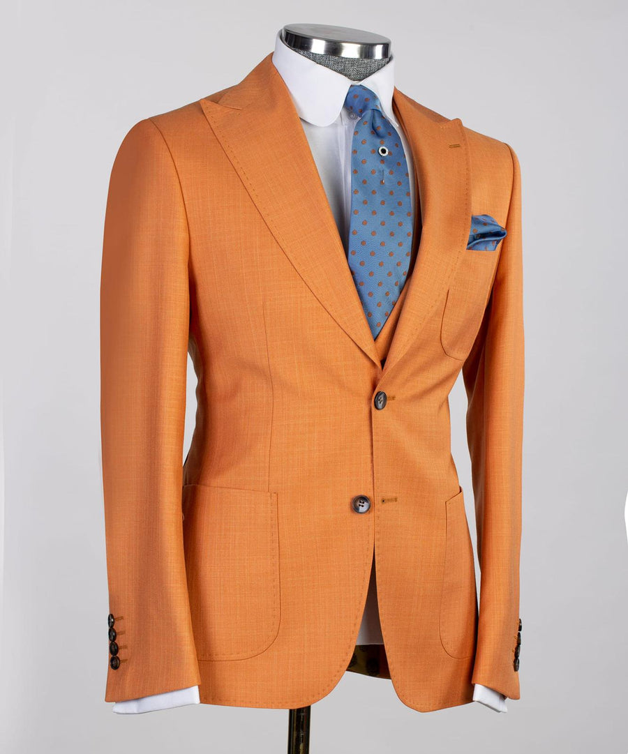 Sanski Orange 3p Suit