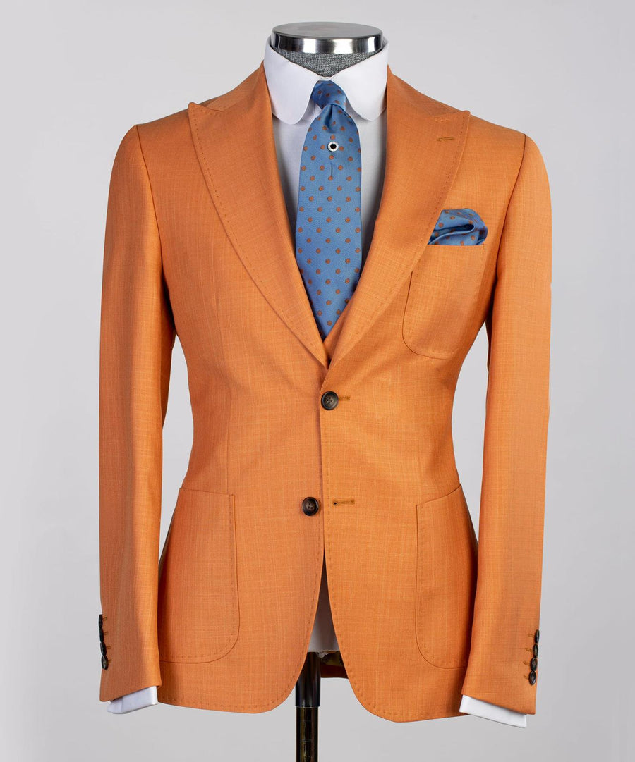 Sanski Orange 3p Suit