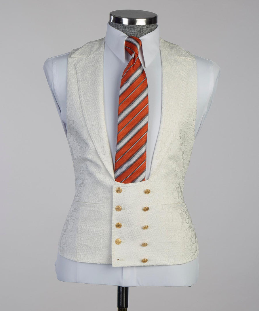 Ivory 3P Burnley suit