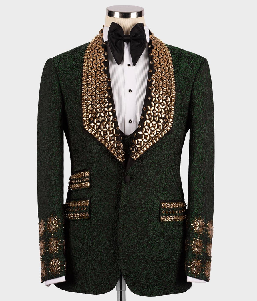 GREEN MOSAIC EXCLUSIVE TUXEDO