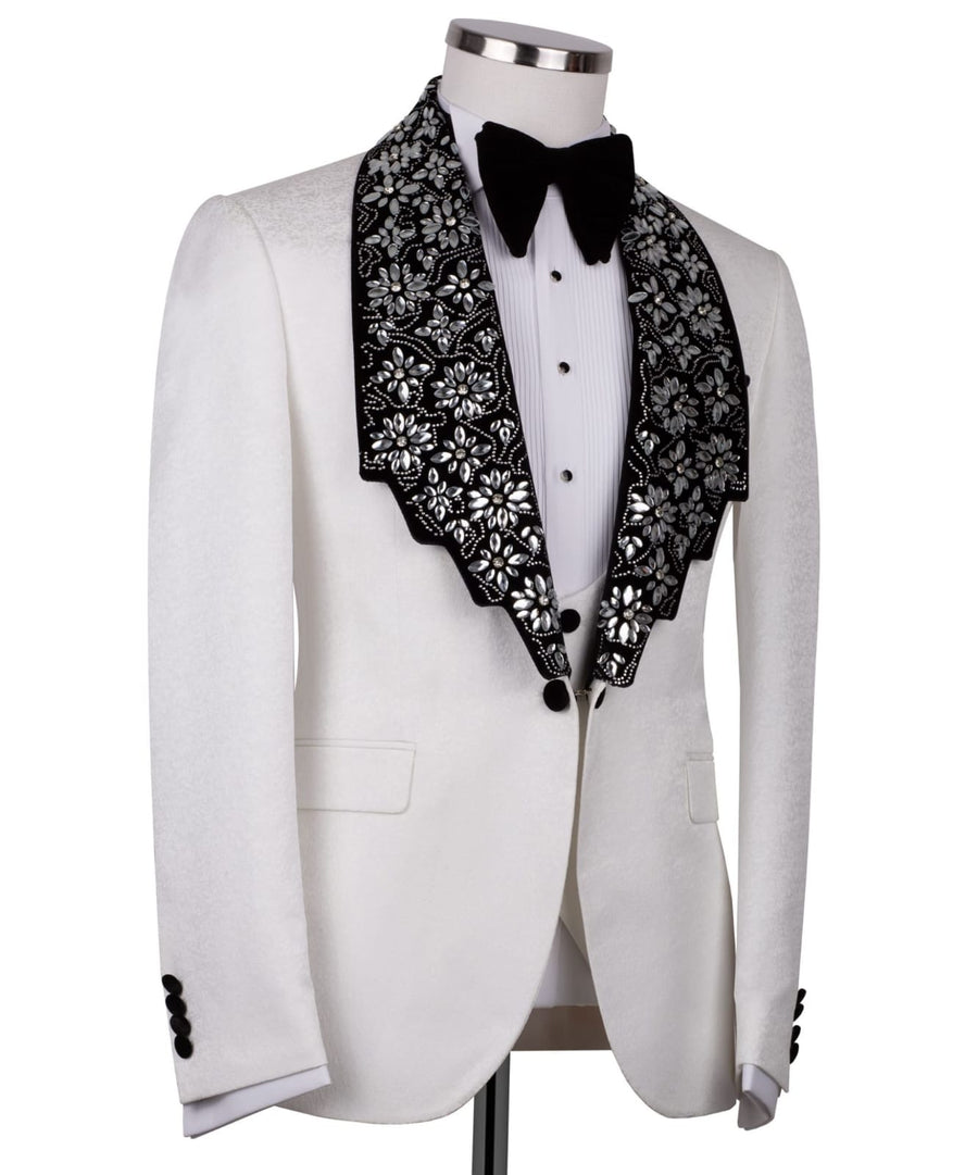 White Southampton CUSTOM 3P suit