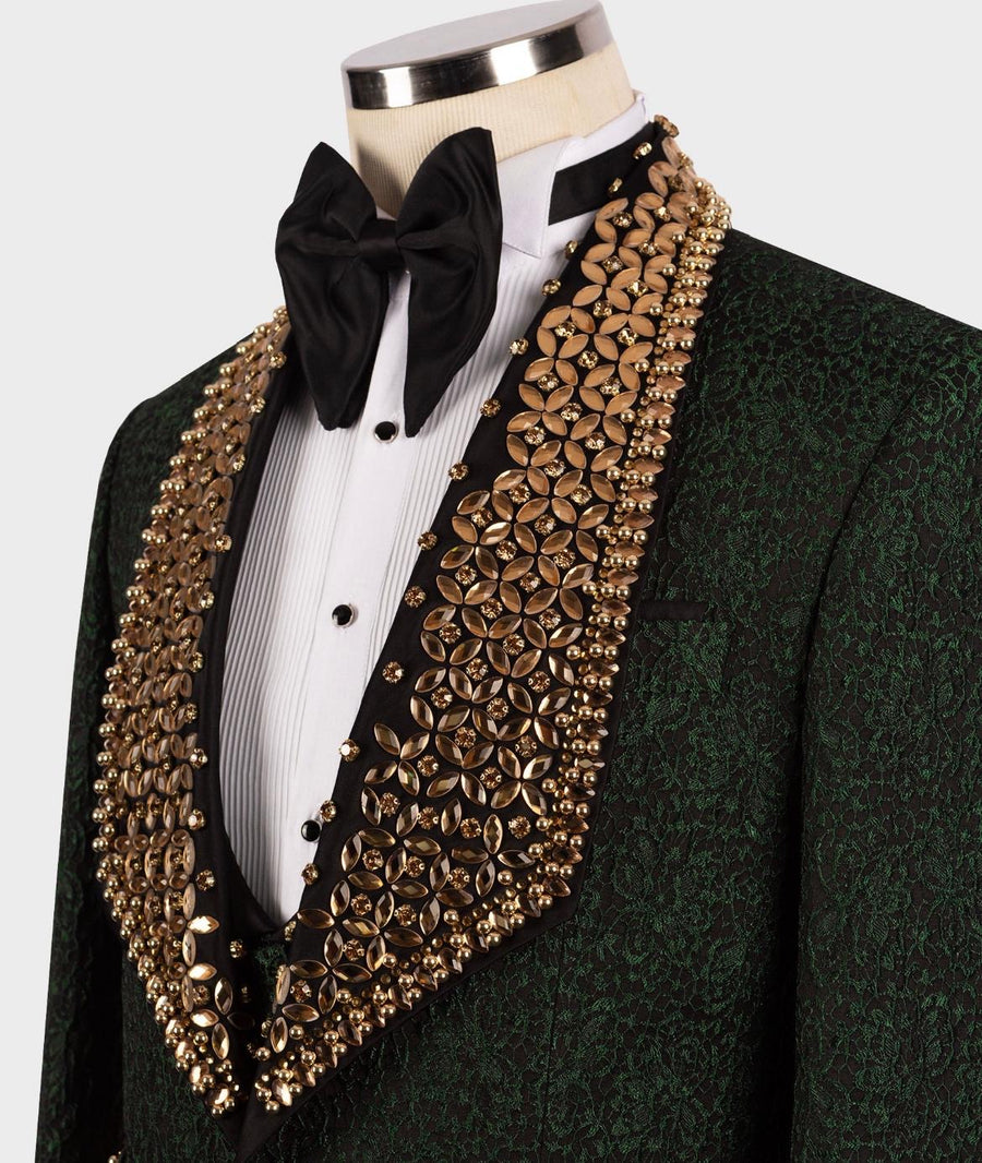 GREEN MOSAIC EXCLUSIVE TUXEDO