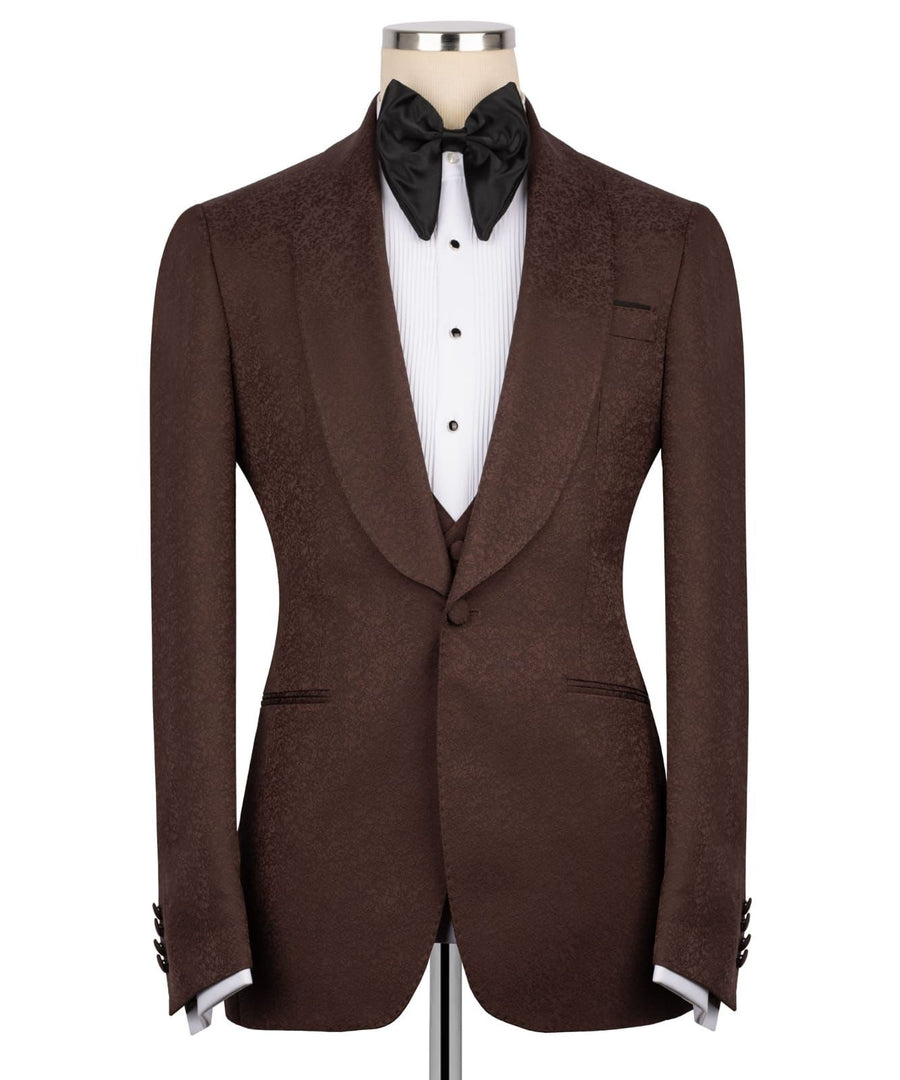Brown Marsin 3P Tuxedo