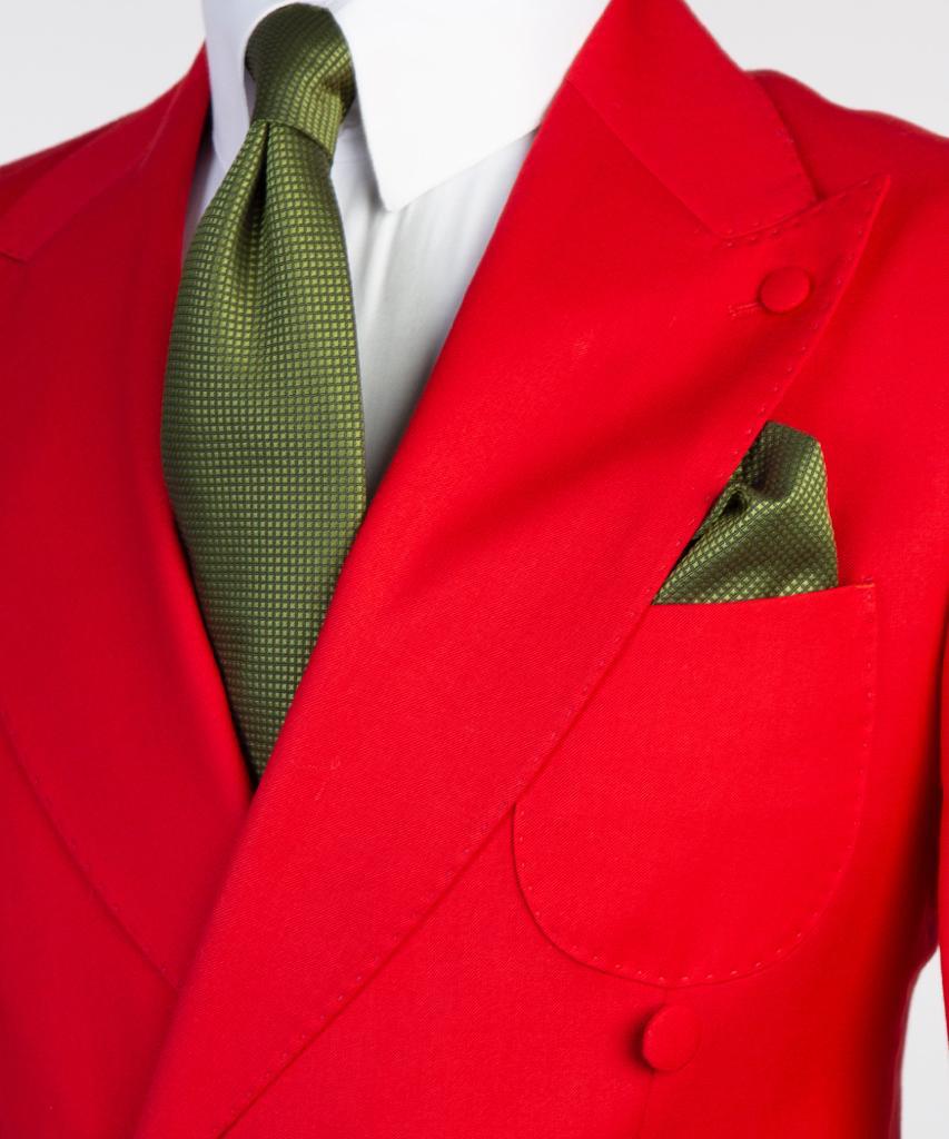 Red birkin Db Suit