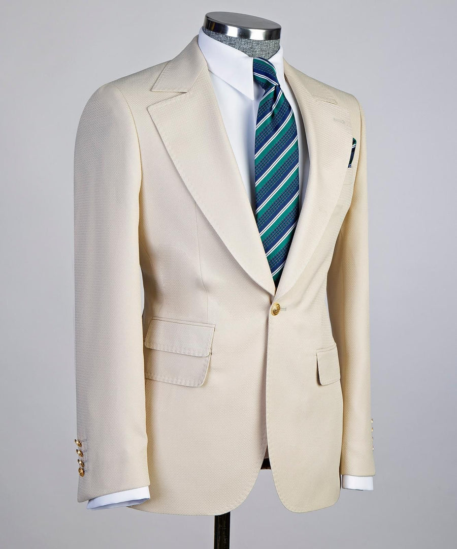 Cream Classic 3P Suit