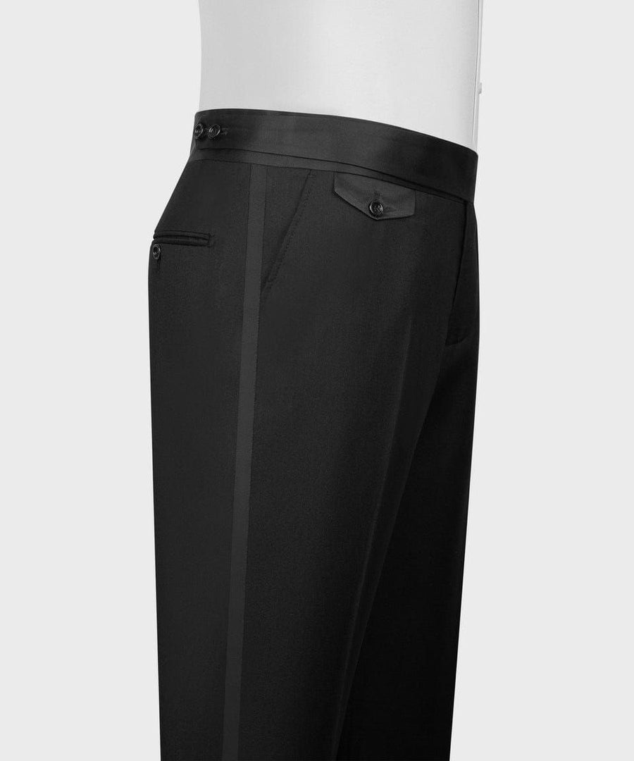 Black Laskin Double breasted Tuxedo