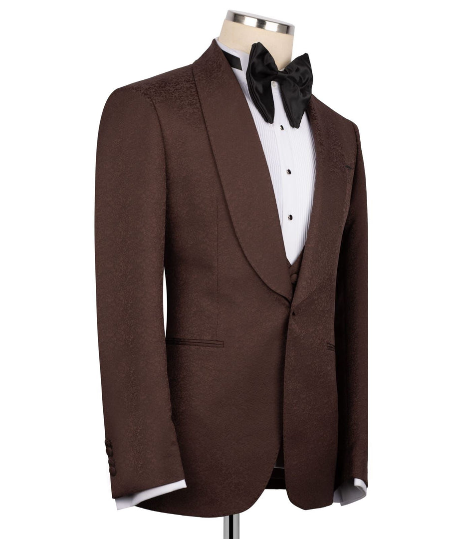 Brown Marsin 3P Tuxedo