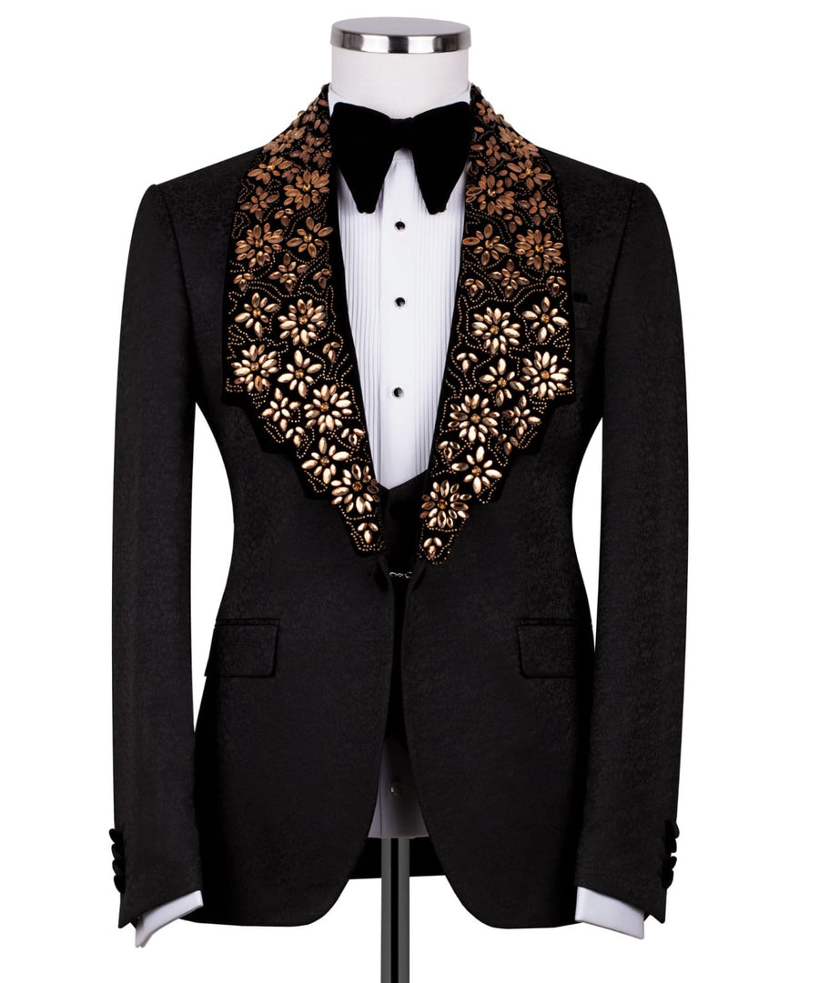 Tyrell 3P custom Tuxedo suit