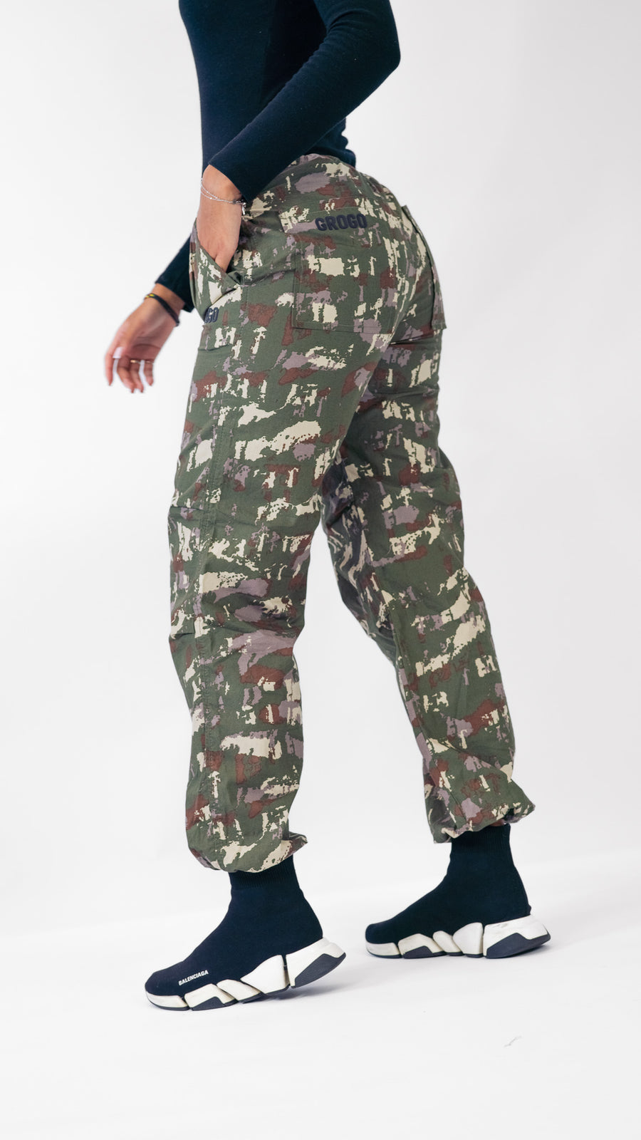 ladies camouflage pants