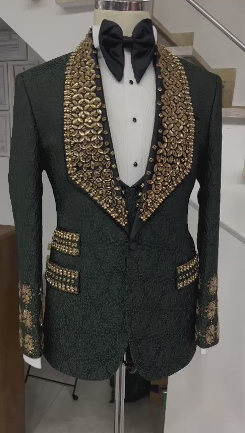 GREEN MAMBO CUSTOMIZED SUIT