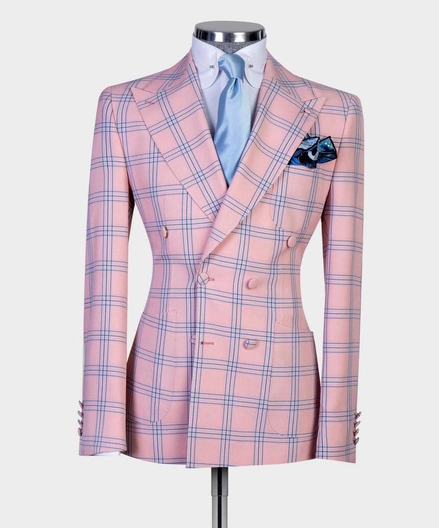 Lazio Pink DB Suit
