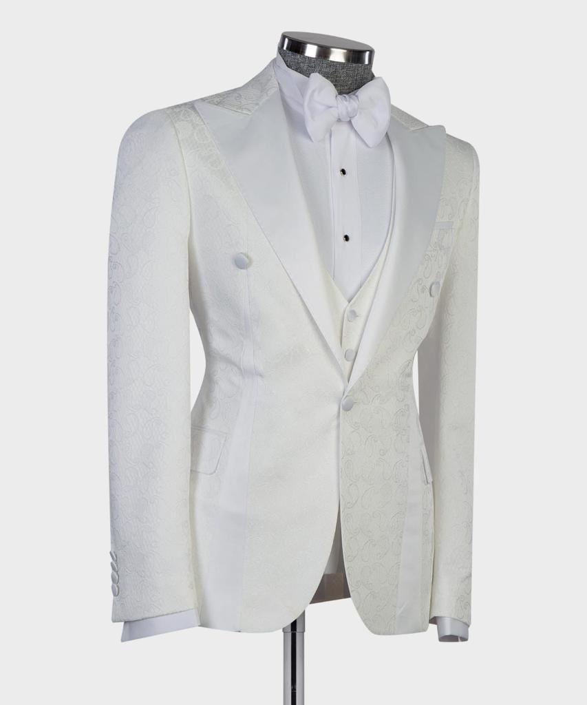 White Blossom 3P suit