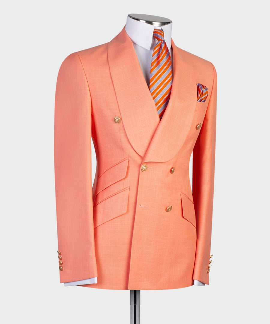Hégo Orange Nu Double Breasted suit
