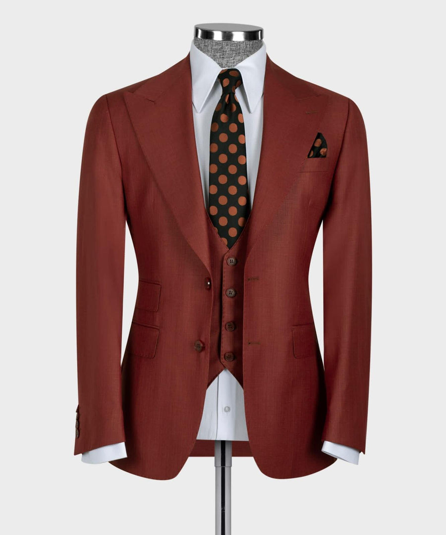 Ruby Red 3P Suit