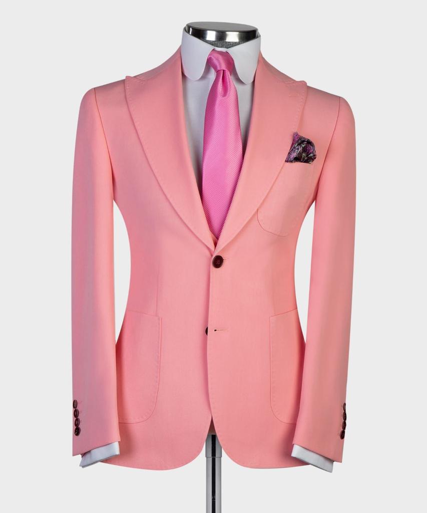 Pink 3 P Classic suit