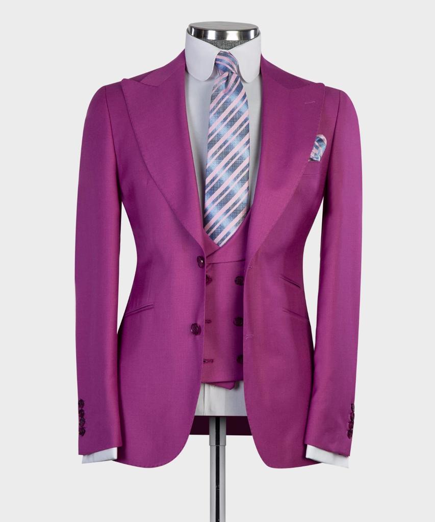 Purple Rain 3P Suit