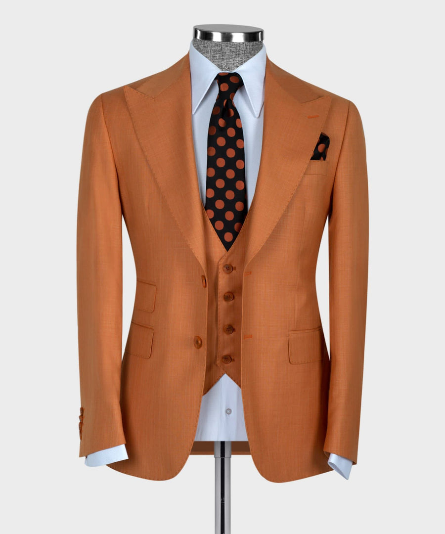 Amber Orange 3P Suit