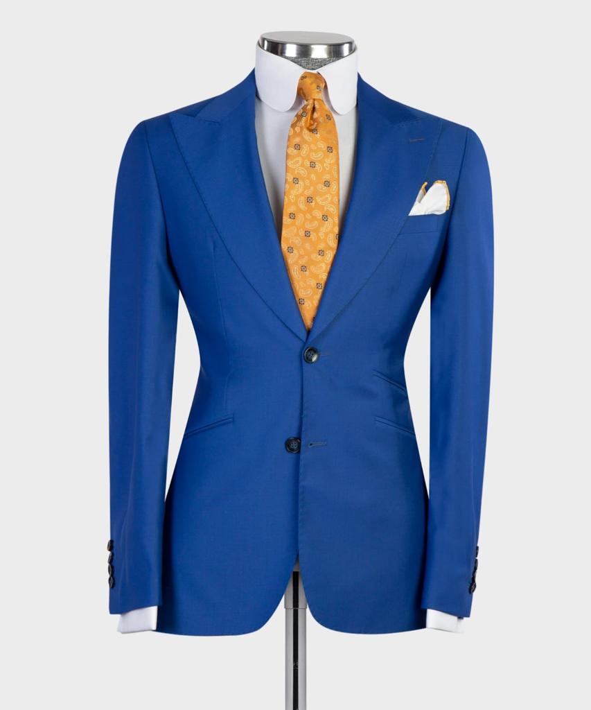 King Blue 3P Suit